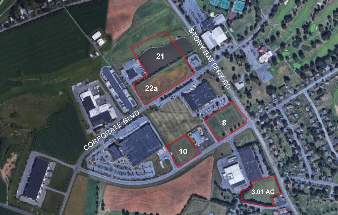 Stony Battery Corporate Center – Lots 8, 10, 21-22, & Weis Pad Site