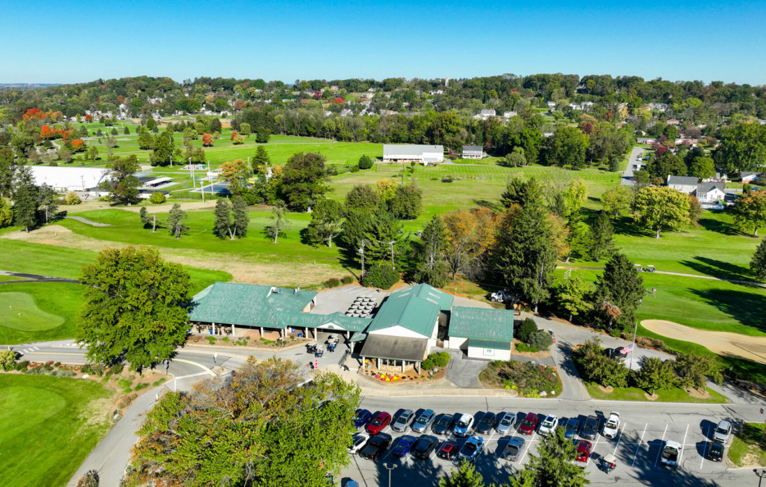 Former Sand Trap at Overlook Golf Course